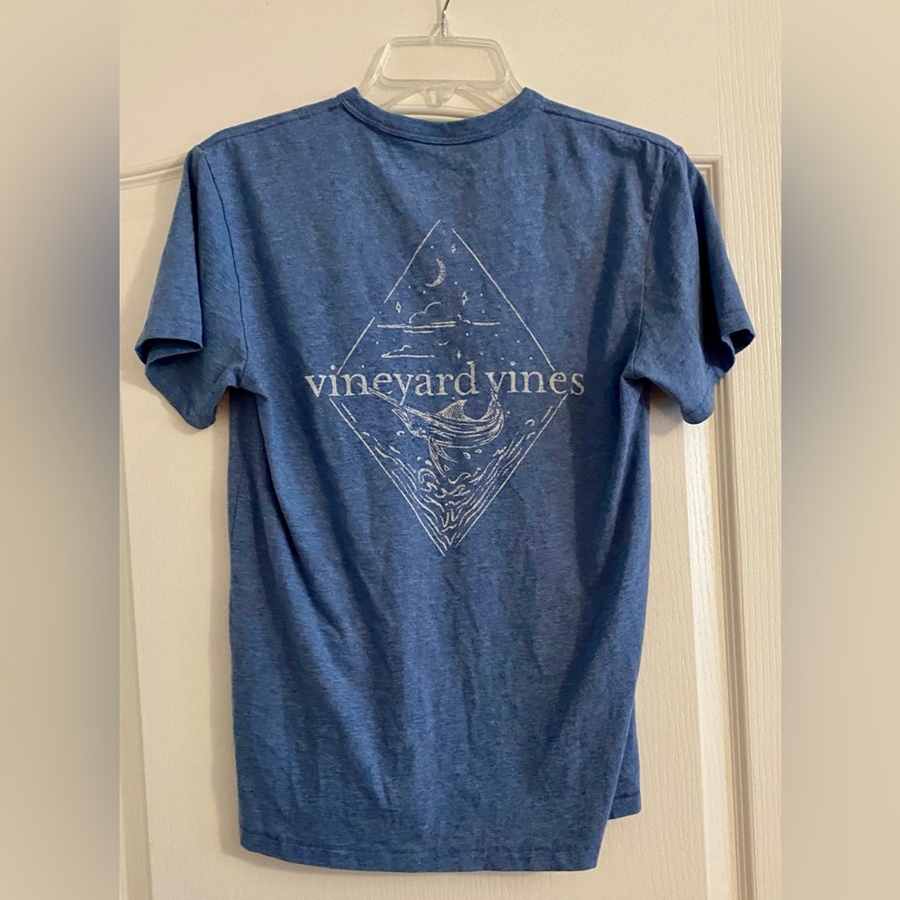 Vineyard Vines Mens Blue Short sleeve Tee- XS